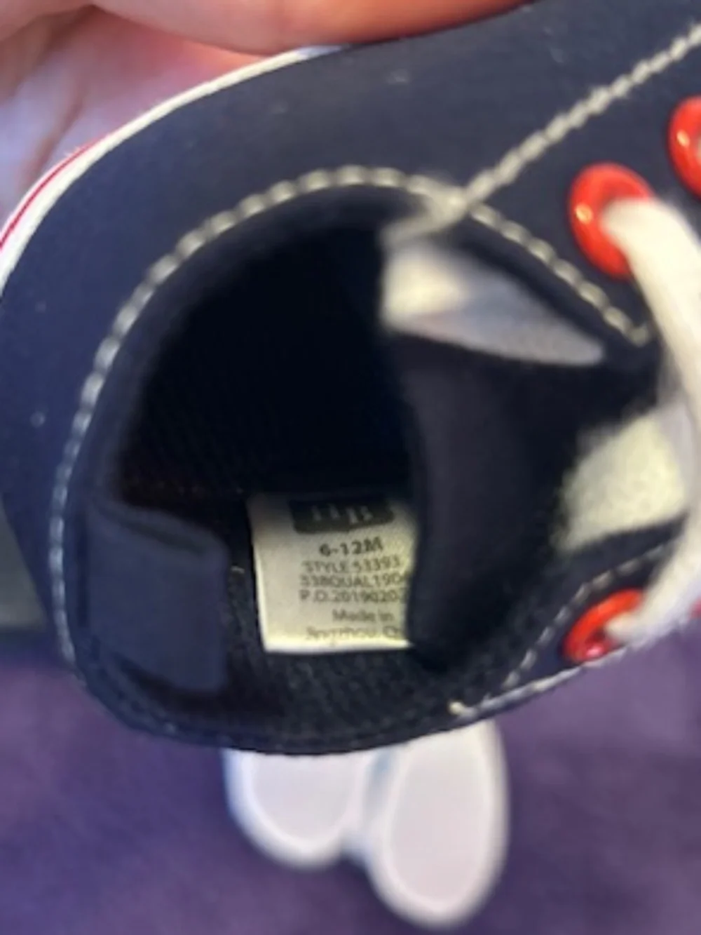Baby Shoes, Mixed kids (x4), size 6-9/12 months
